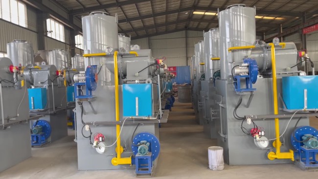 垃圾焚燒爐生產(chǎn)車間