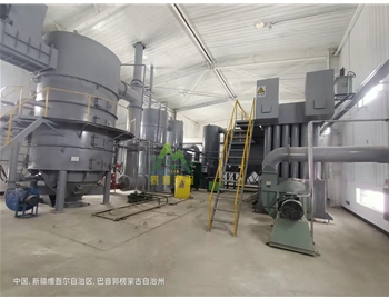 新疆某部隊15噸/天生活垃圾熱解焚燒項目