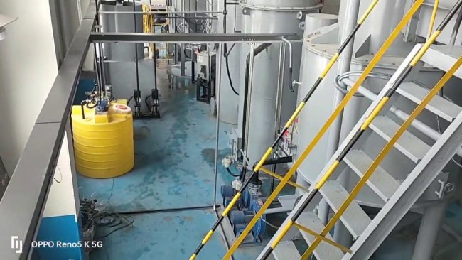 垃圾熱解車間內(nèi)部設(shè)備