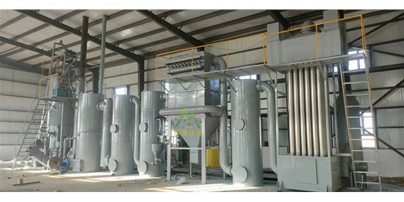 新疆且末醫(yī)療垃圾熱解爐與污水處理設(shè)備安裝完成